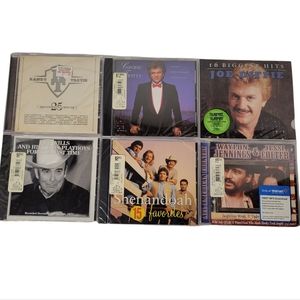 NWT & NWOT Various male country artist compact discs